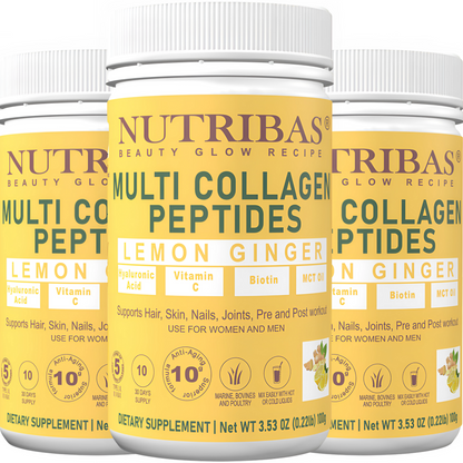 Collagen Peptides, Multi - Lemon Ginger